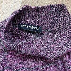 American Apparel Sweater Sunset Hues Women’s Size L